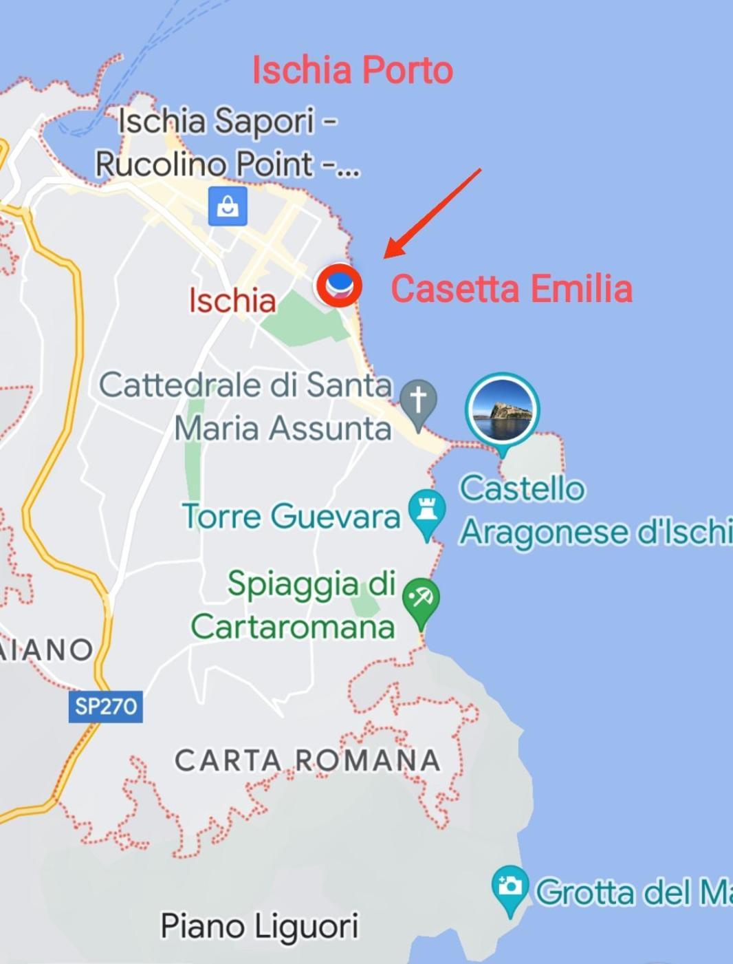 Casetta Emilia Vicino Al Mare 伊斯基亚 外观 照片